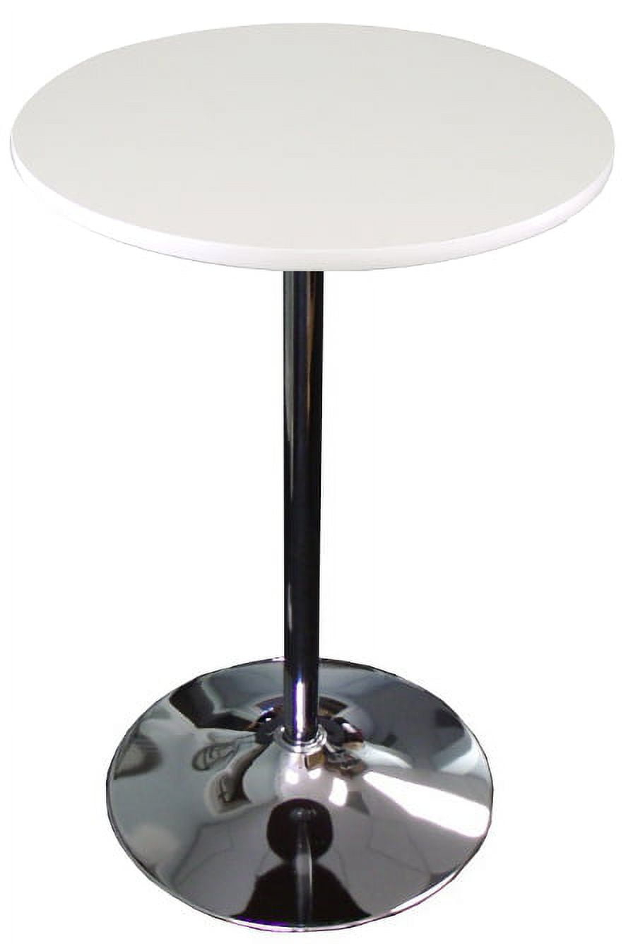 Banquet Tables Pro White Top 24 Inch Round Banquet Cocktail Table
