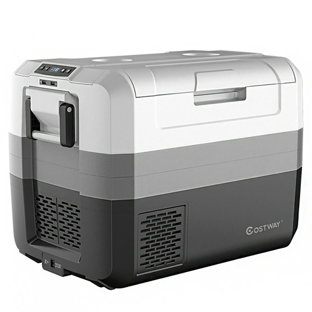 Barara King Car Refrigerator Fridge, Compressor Cooler, 58 Quart Portable Electric Camping Car Cooler