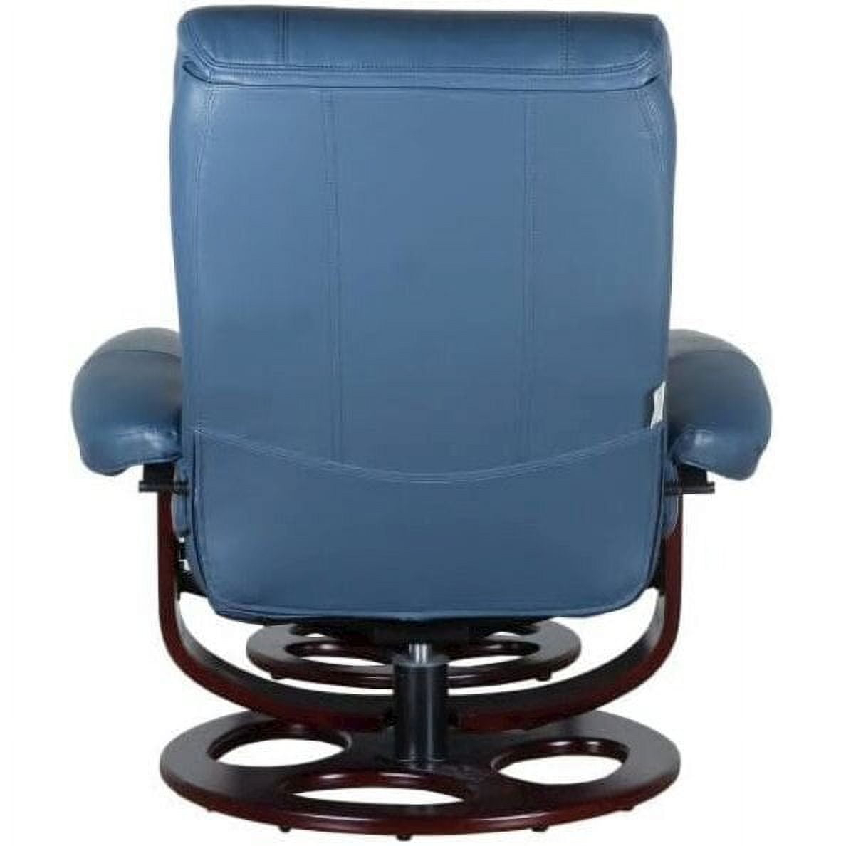 Barcalounger Dawson Swivel Pedestal Recliner w/Ottoman