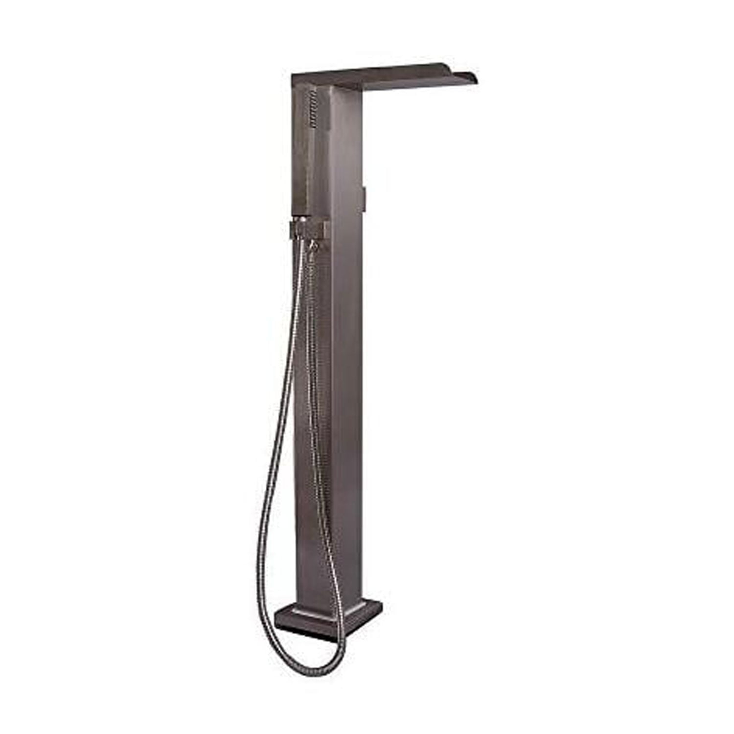 Barclay 7918-SB 1 Handle Bathroom Freestanding Tub Filler with Diverter