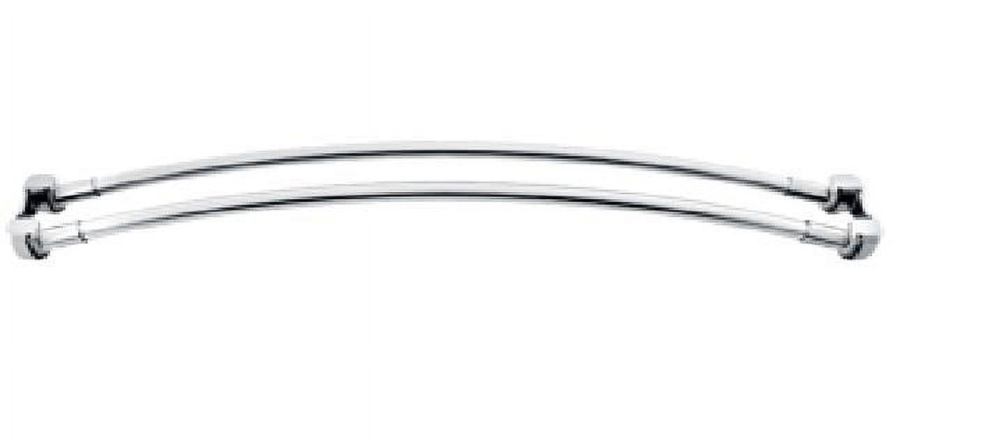 66'' Curved Fixed Shower Curtain Rod