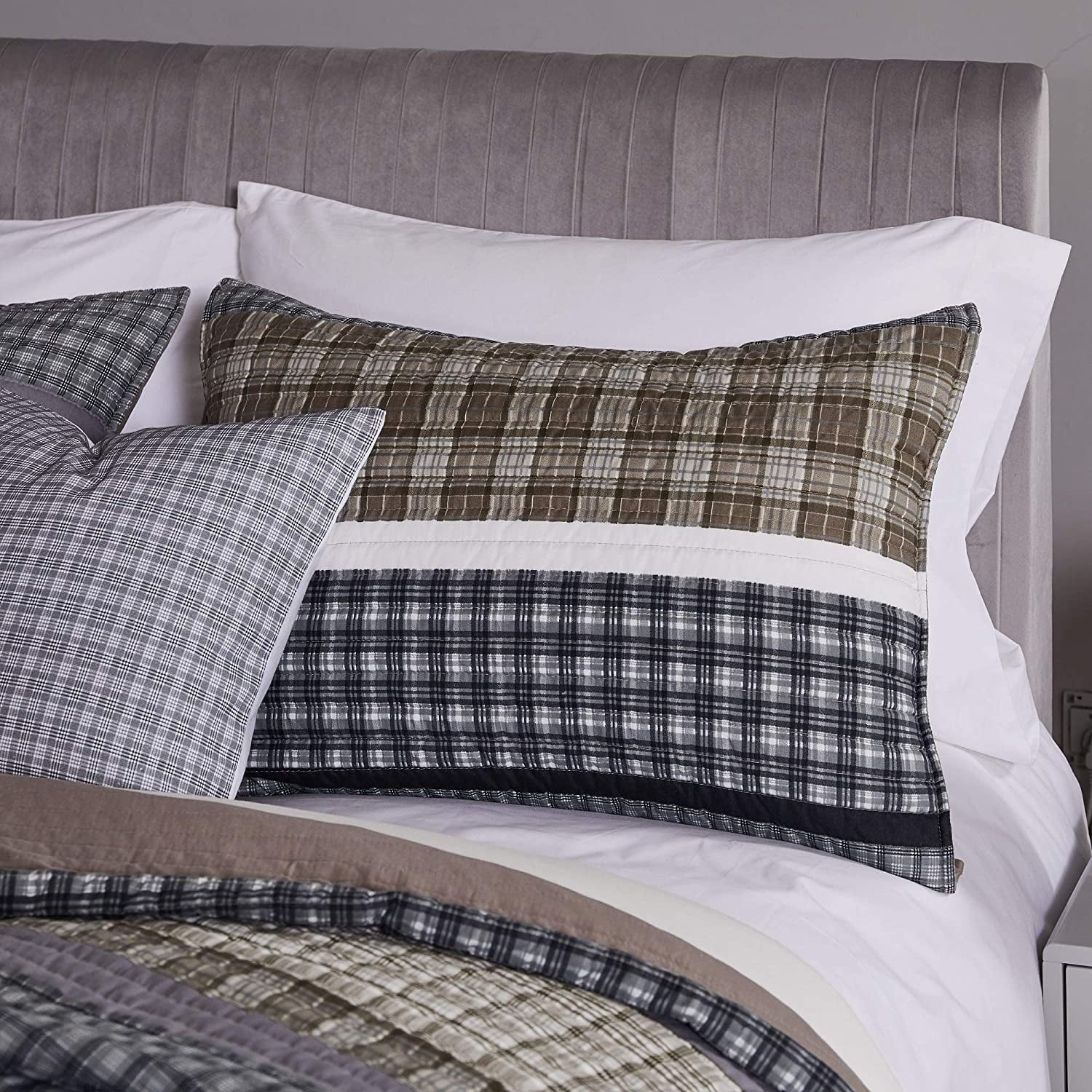 Greenland Home Fashions 2002LKS Gold Rush King Pillow Shams, 20x36 Inches