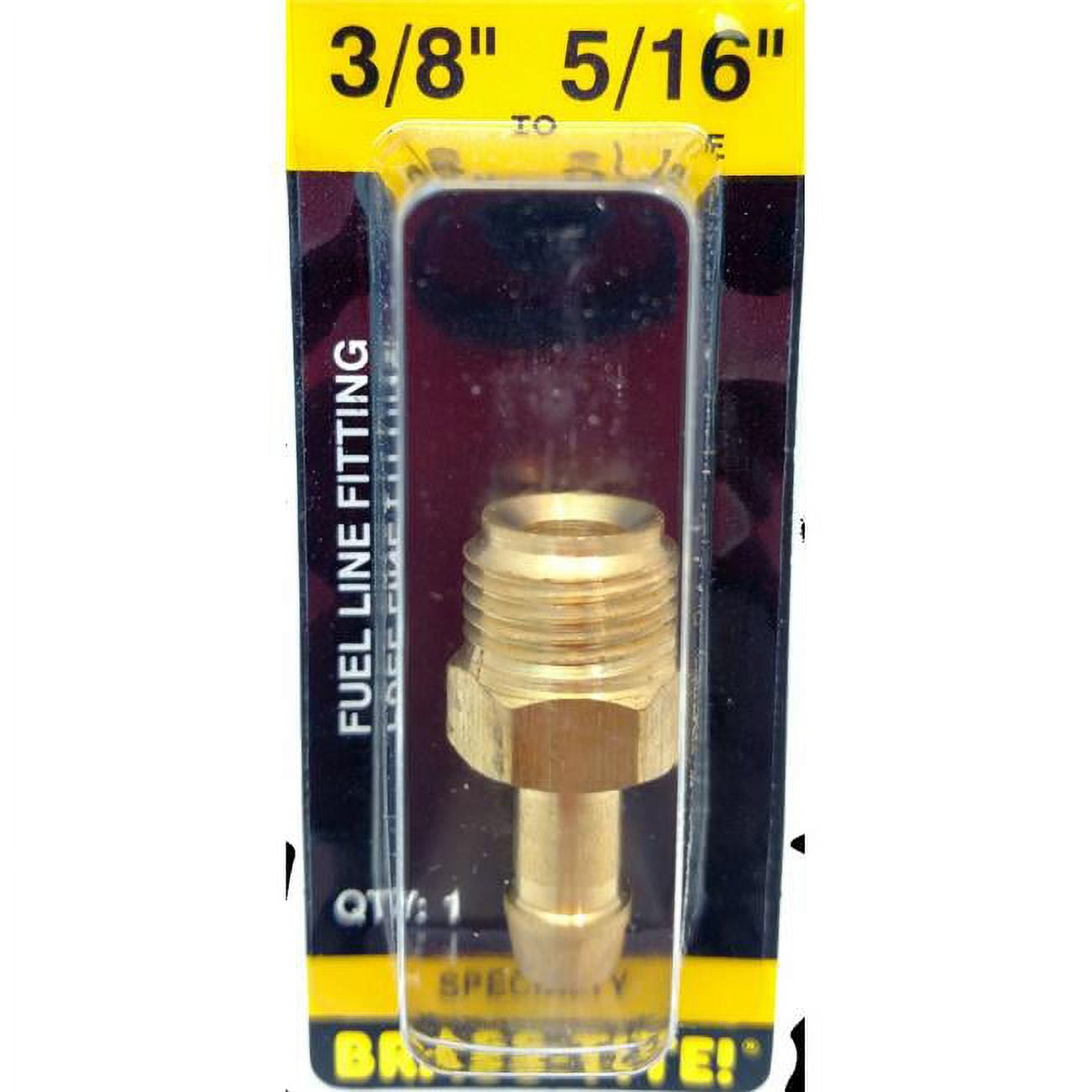 Barjan 7443280 Fuel Line Fitting, Brass