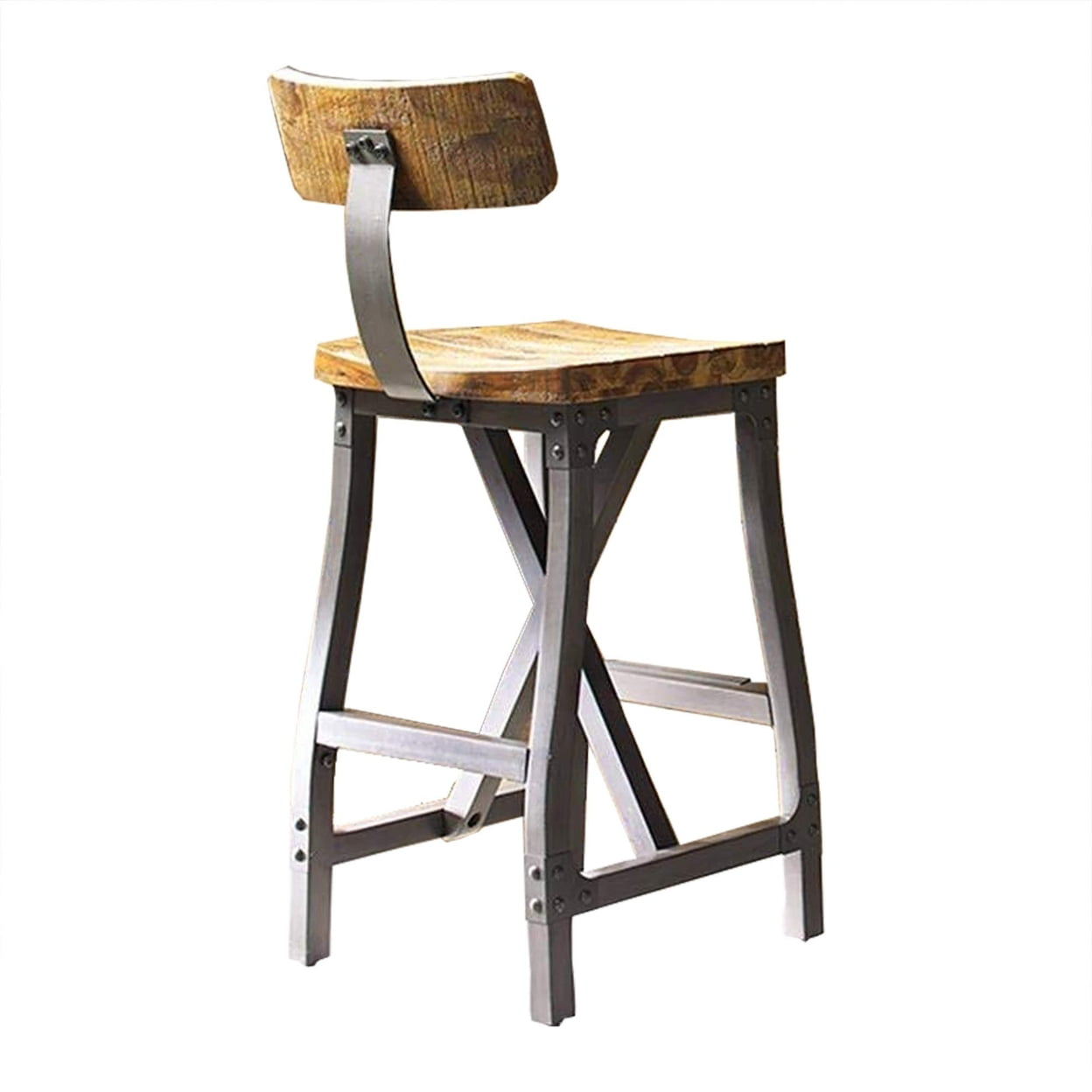 Barstool with Back See below/Amber/Graphite