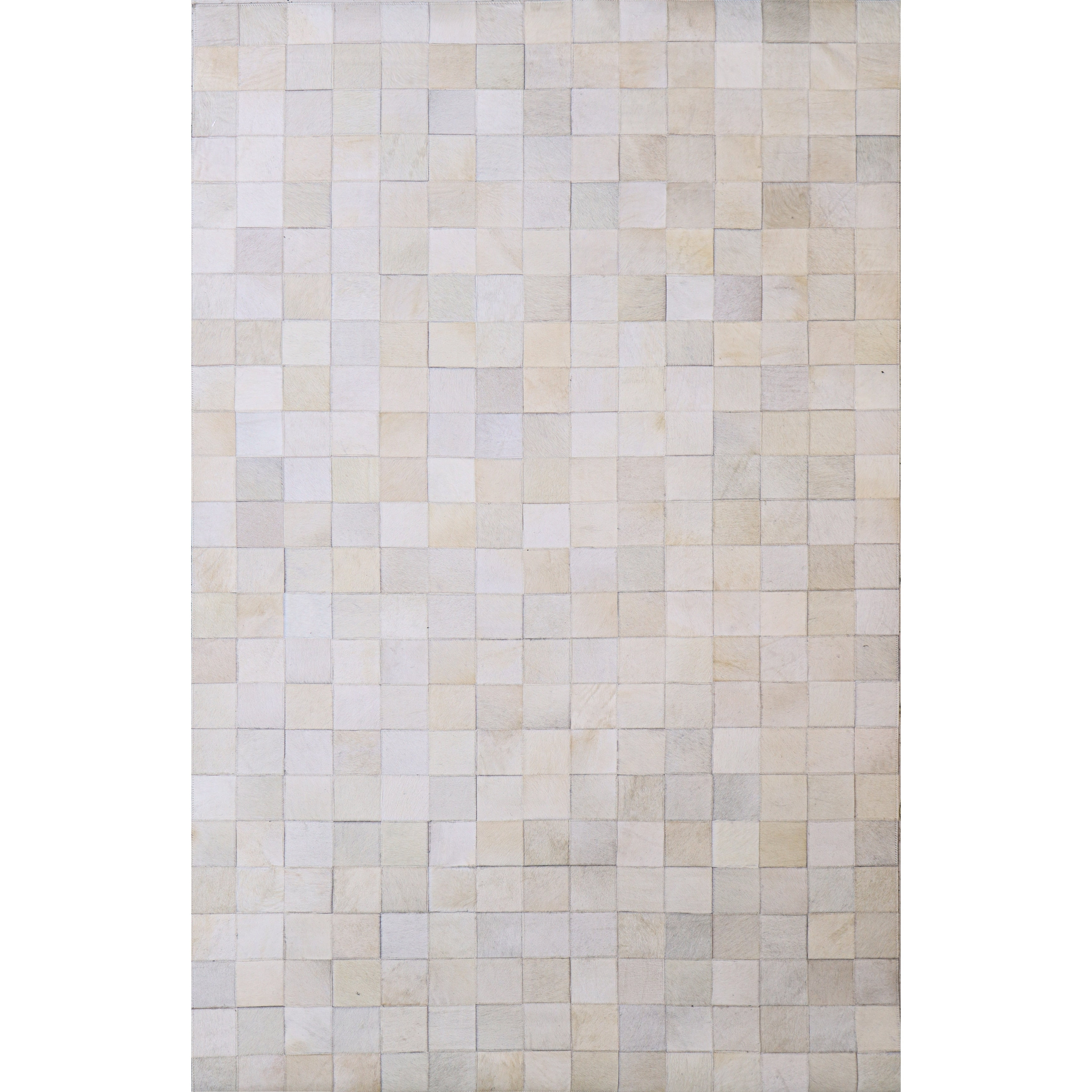Bashian H112-CA-8X10-H44 8 x 10 ft. Santa Fe Contemporary Leather Hand Stitched Area Rug, Camel