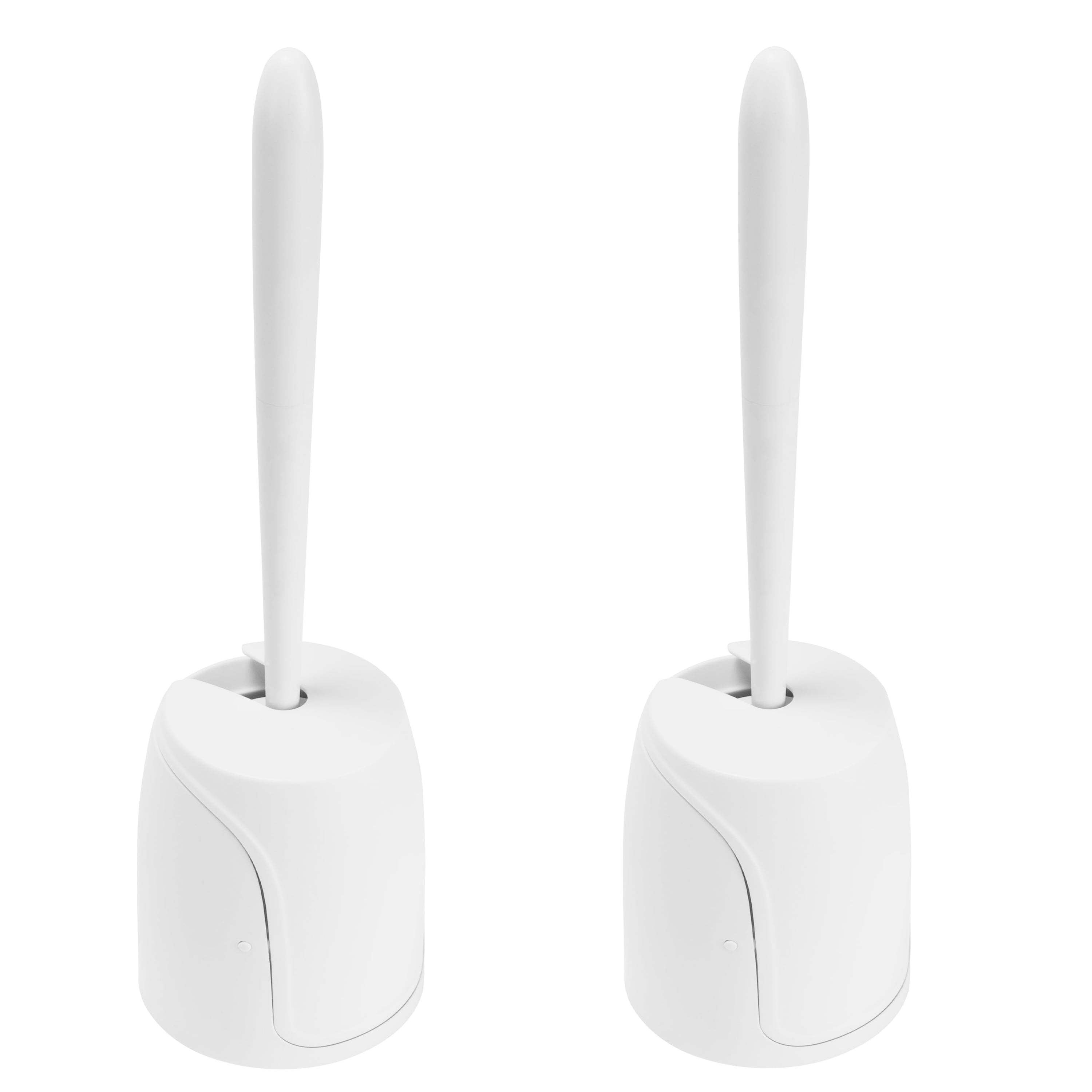 Bath Bliss Bath Bliss Plastic Toilet Brush And Holder (Set of 2)