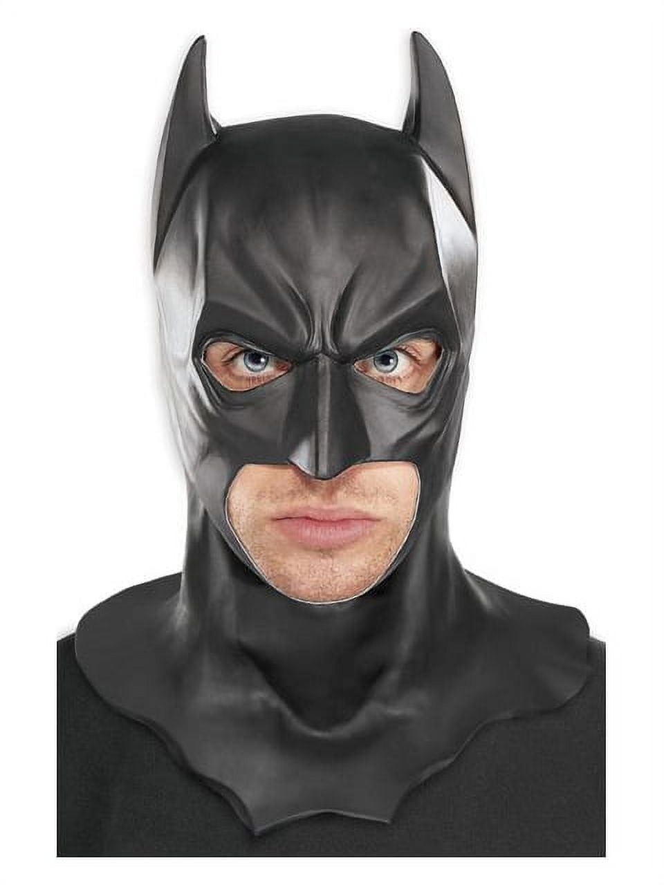 Batman Full Adult Mask DC One Size Male Black Fancy Dress Party Book Week Halloween