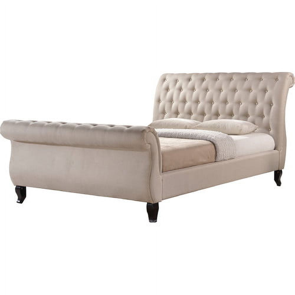 Baxton Studio Antoinette Modern Platform Bed, Multiple Sizes, Multiple Colors