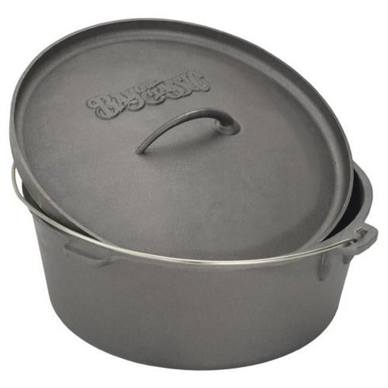 Bayou Classic Bayou Classic Non-Stick Cast Iron Round Dutch Oven