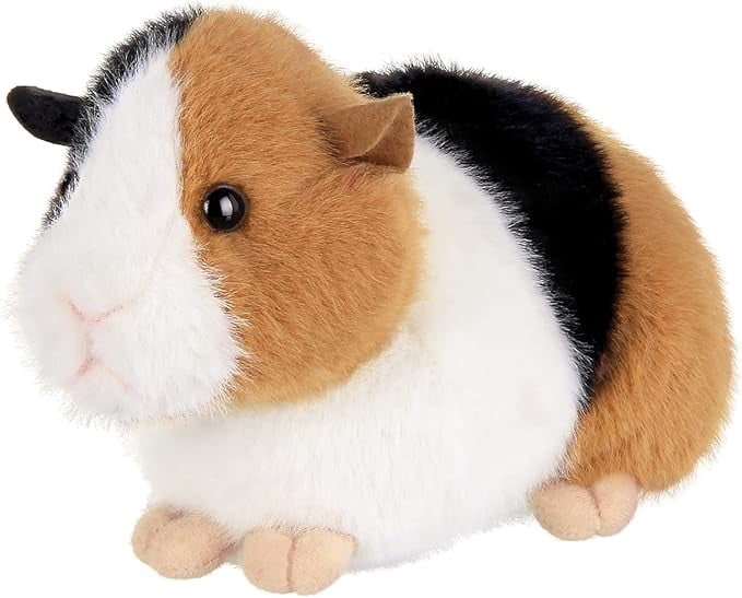 Bearington Scooter Plush Guinea Pig Stuffed Animal, 8 incl long