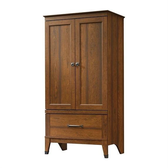 Sauder Carson Forge Armoire, Washington Cherry Finish