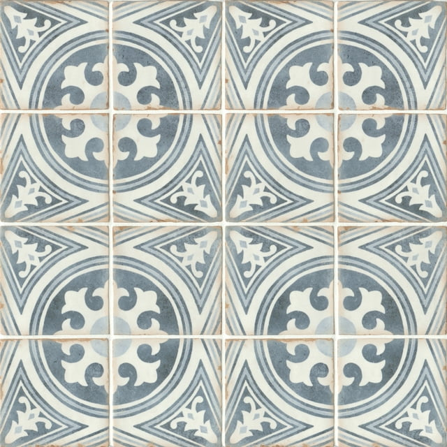 Casablanca 5" x 5" Ceramic Patterned Floor Use Tile