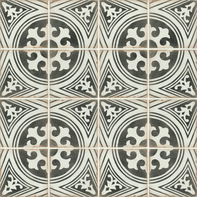 Casablanca 5" x 5" Ceramic Patterned Floor Use Tile