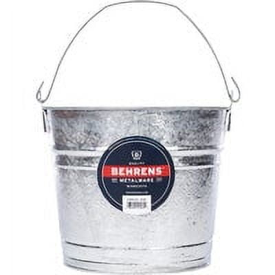 Behrens Metal Pail Galvanized 10 Qt