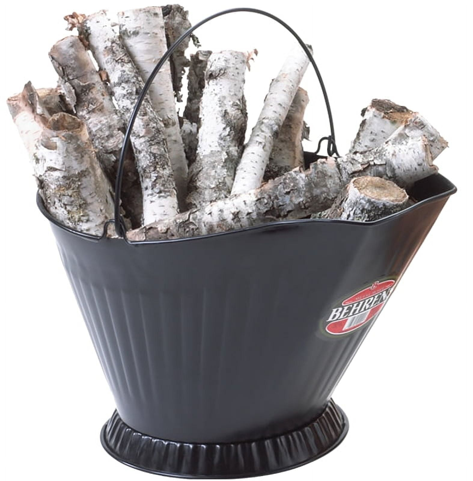 Behrens 617P Painted Coal Hod, Black