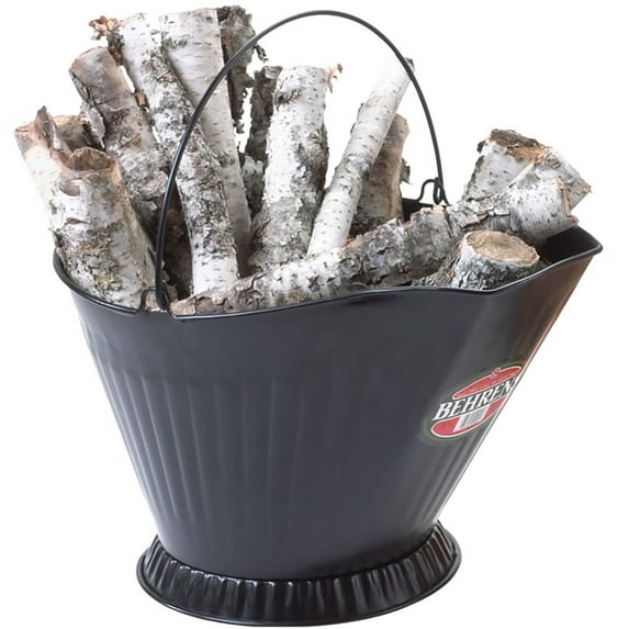 Behrens 617P Painted Coal Hod, Black