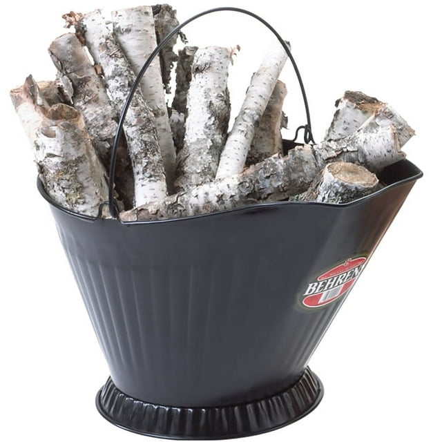 Behrens 617P Painted Coal Hod, Black