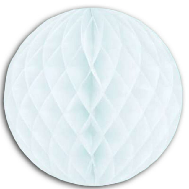 Beistle Tissue Ball Party Decoration (Case of 12) white