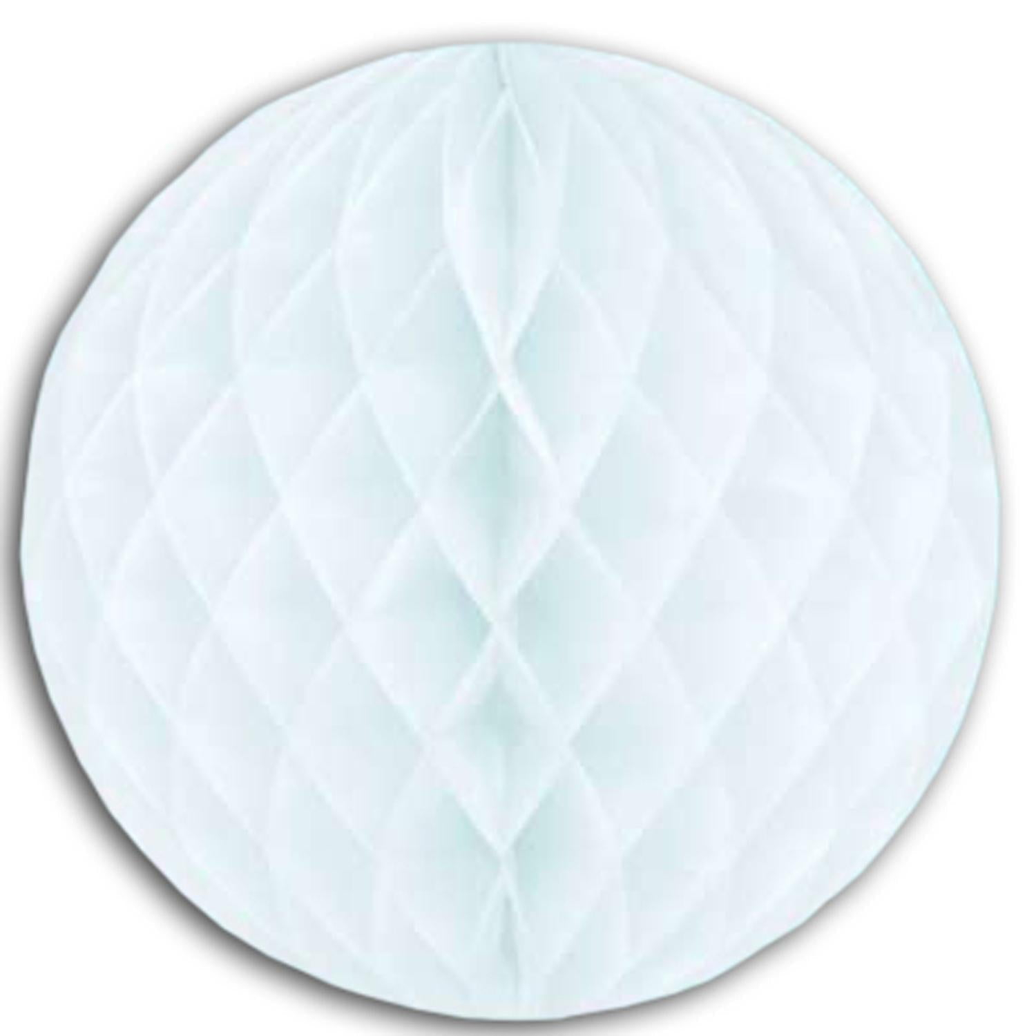 Beistle Tissue Ball Party Decoration (Case of 12) white