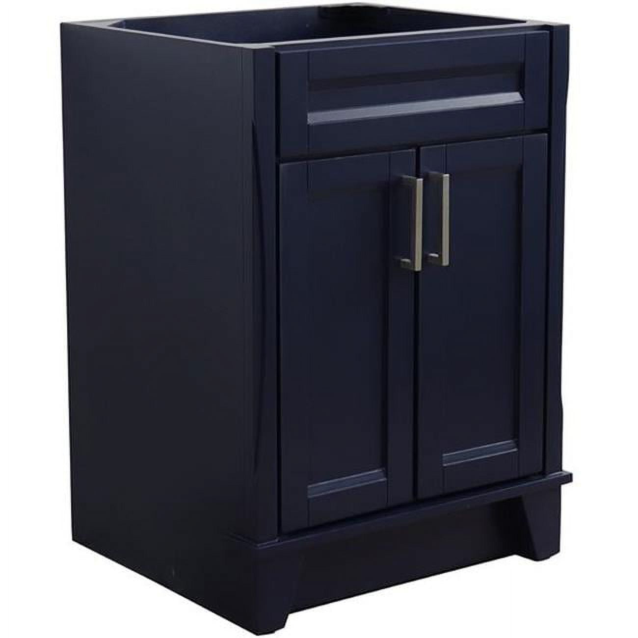 Bellaterra Home 400700-24-BU 24 in. Single Sink Vanity with Cabinet, Blue