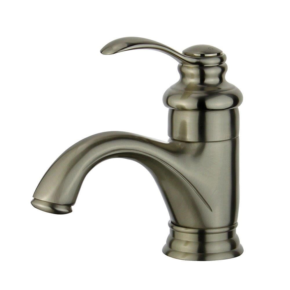 Barcelona Single-Hole Single-handle Bathroom Faucet with Drain Assembly