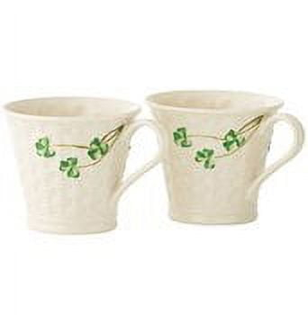 Belleek Group Shamrock Mug