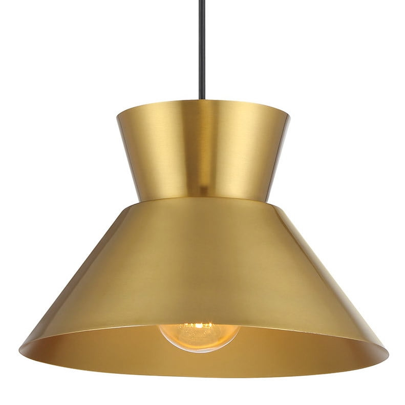 Bellevue Shp48057 12" Wide Pendant - Brass