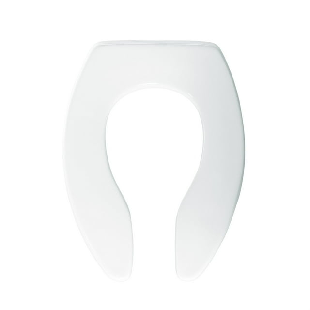Bemis  Toilet Seat,Elongated Bowl,Open Front 1655SSCT