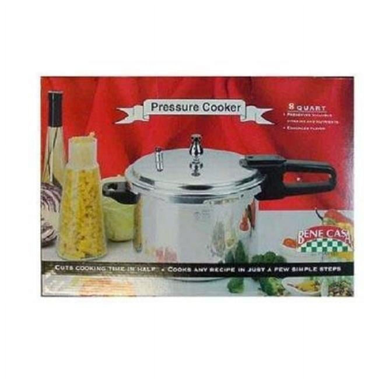 Bene Casa BC61421 4 qt Aluminum Pressure Cooker