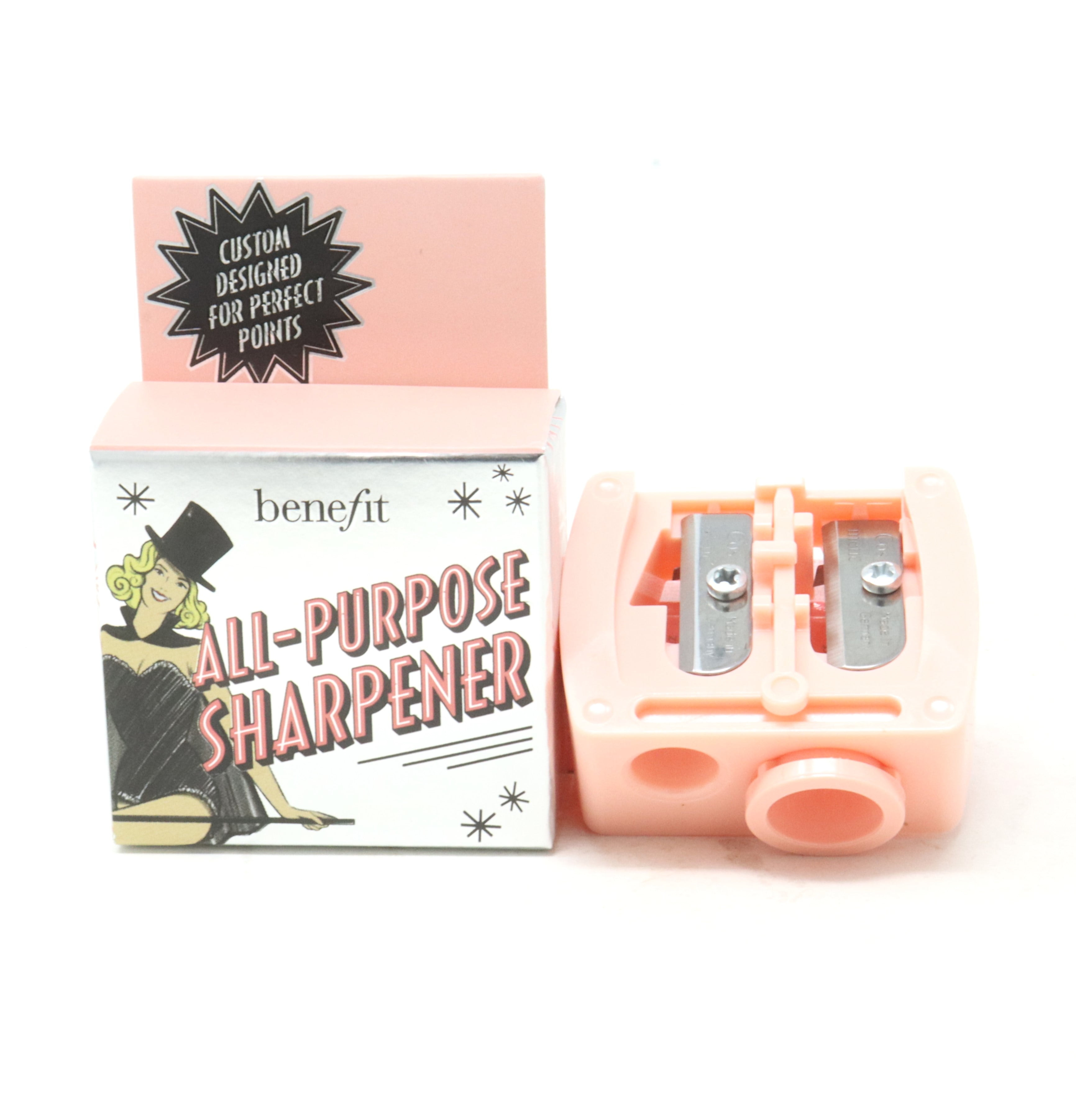 Benefit Cosmetics All-Purpose Pencil Sharpener Size Adjuster Blade Cleaning