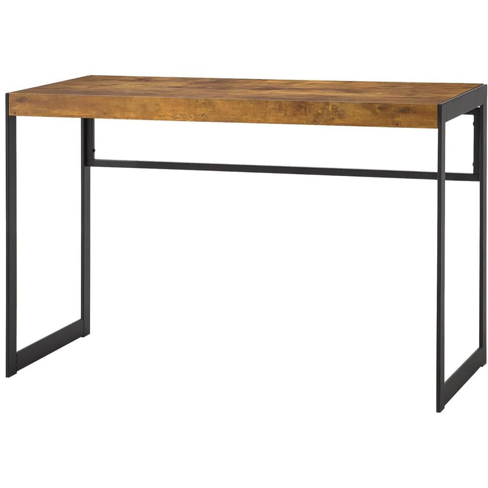 Benjara Atelier Computer Writing Desk, Antique Brown