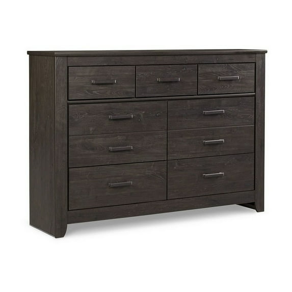Ashley Furniture Brinxton 7 Drawer Dresser in Charcoal