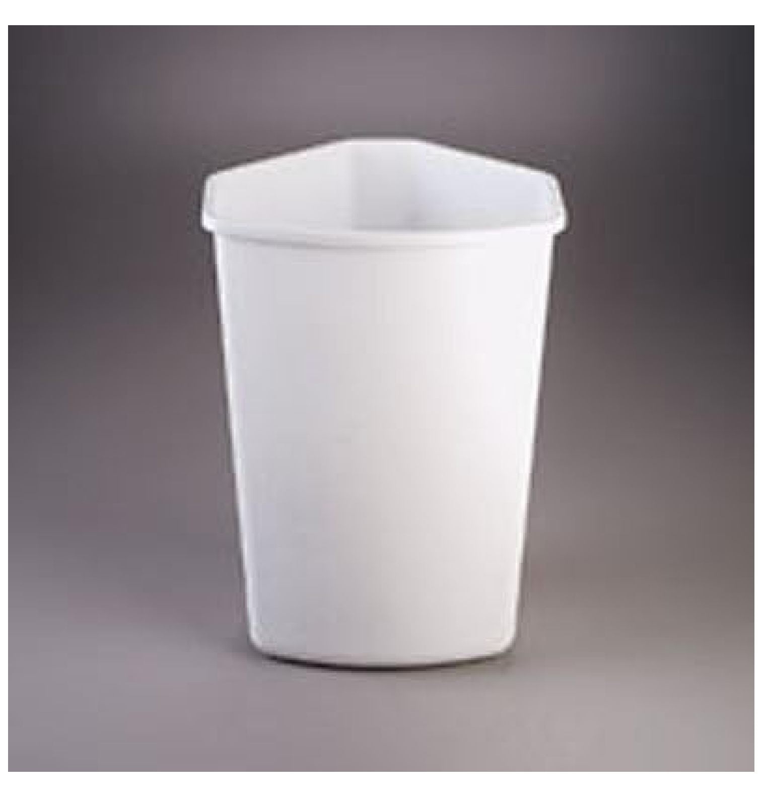 Bennium KV FERRC PB32W 32 Qt. Replacement Waste Bin for Center, White, Plastic