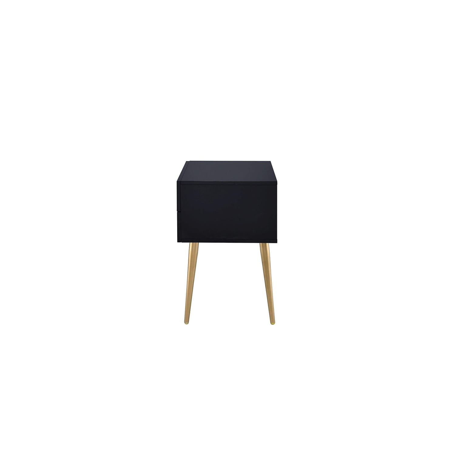 Ergode End Table Black & Gold