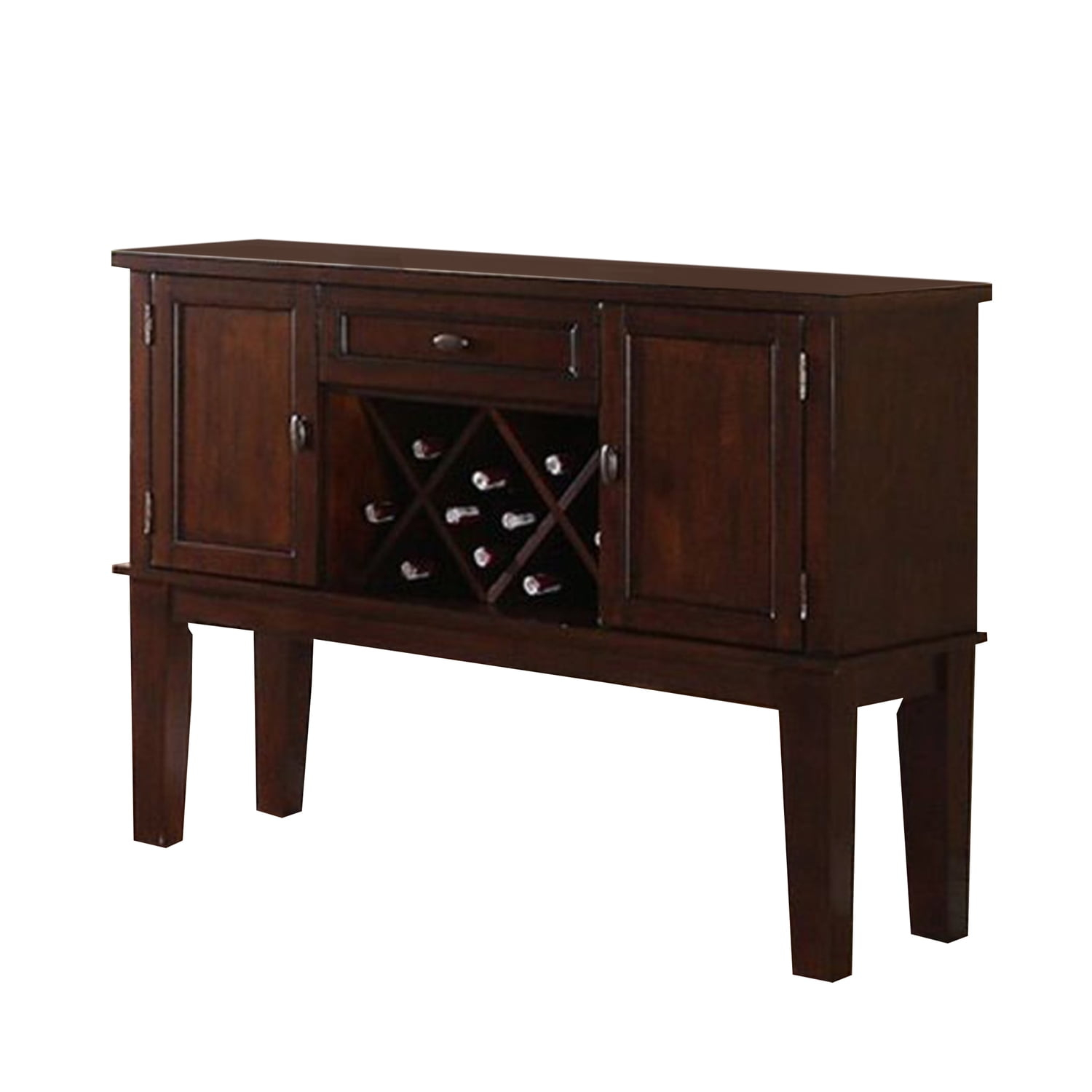 Benzara Warm and Contemporary Server, Brown