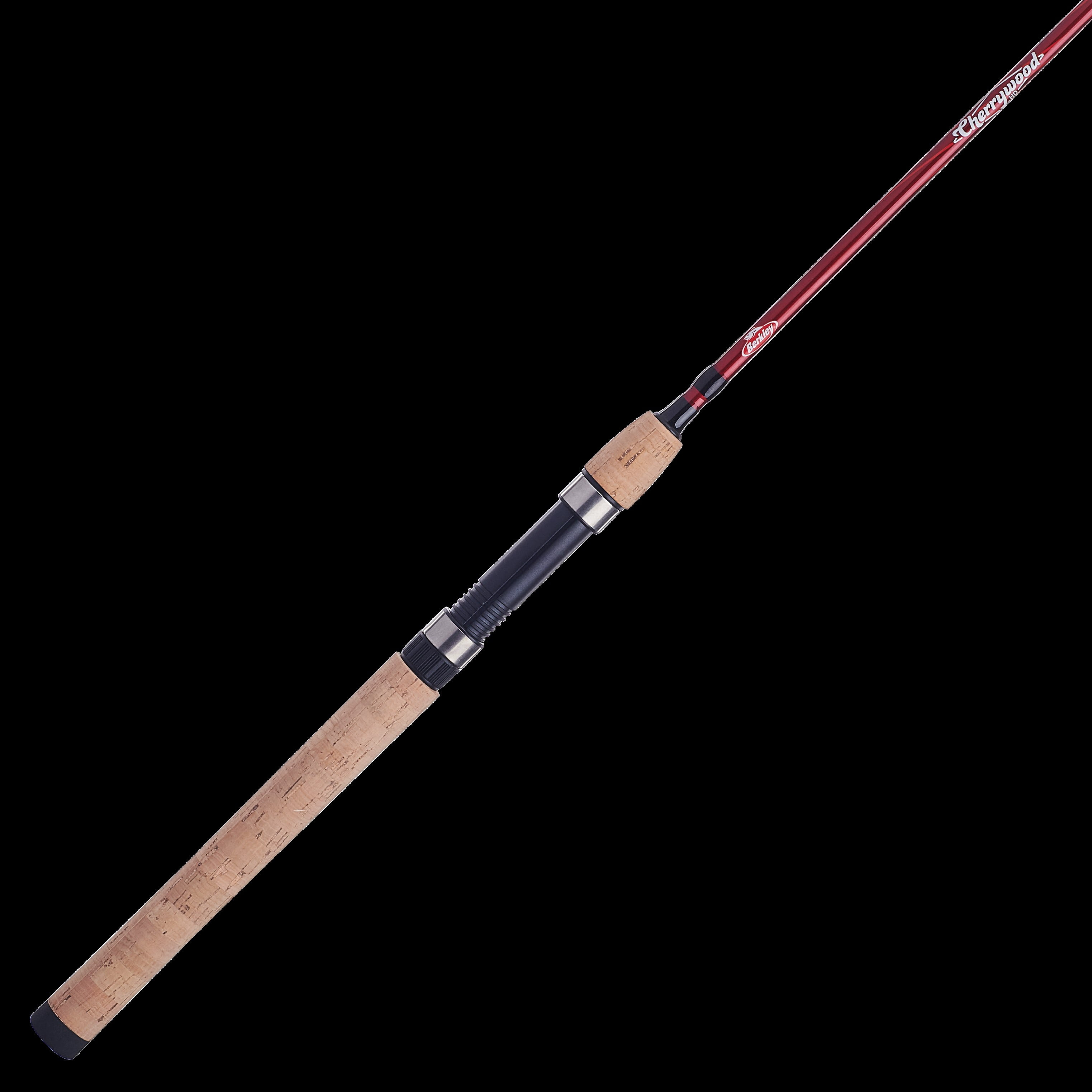 Berkley 5’6” Cherrywood HD Spinning Rod, Two Piece Spinning Rod