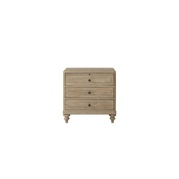 Bernards Wilmington 3 Drawer Nightstand