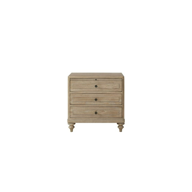 Bernards Wilmington 3 Drawer Nightstand