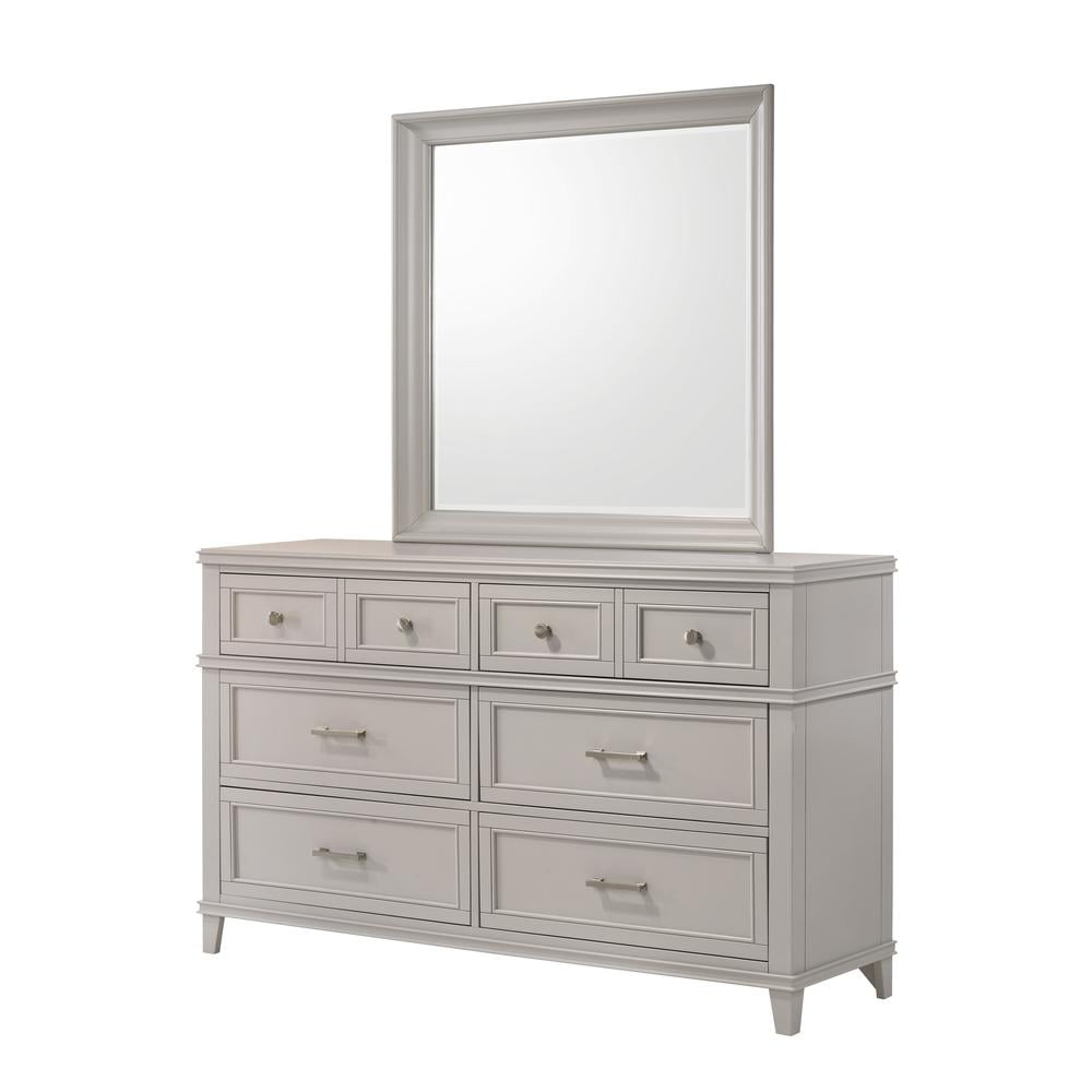 Bernards Gray Nova Ii 6 Drw Dresser