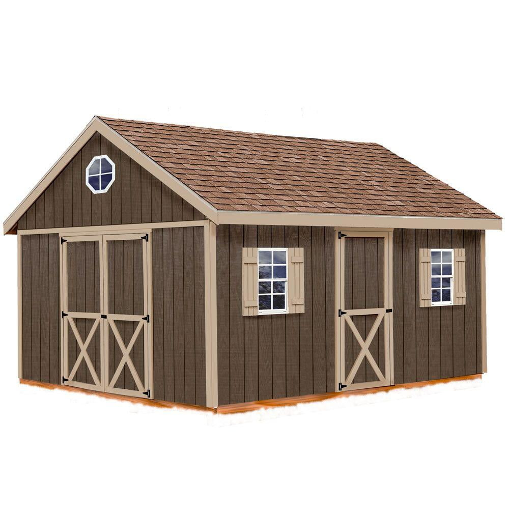 Best Barns Easton 12X16 Wood Shed Kit