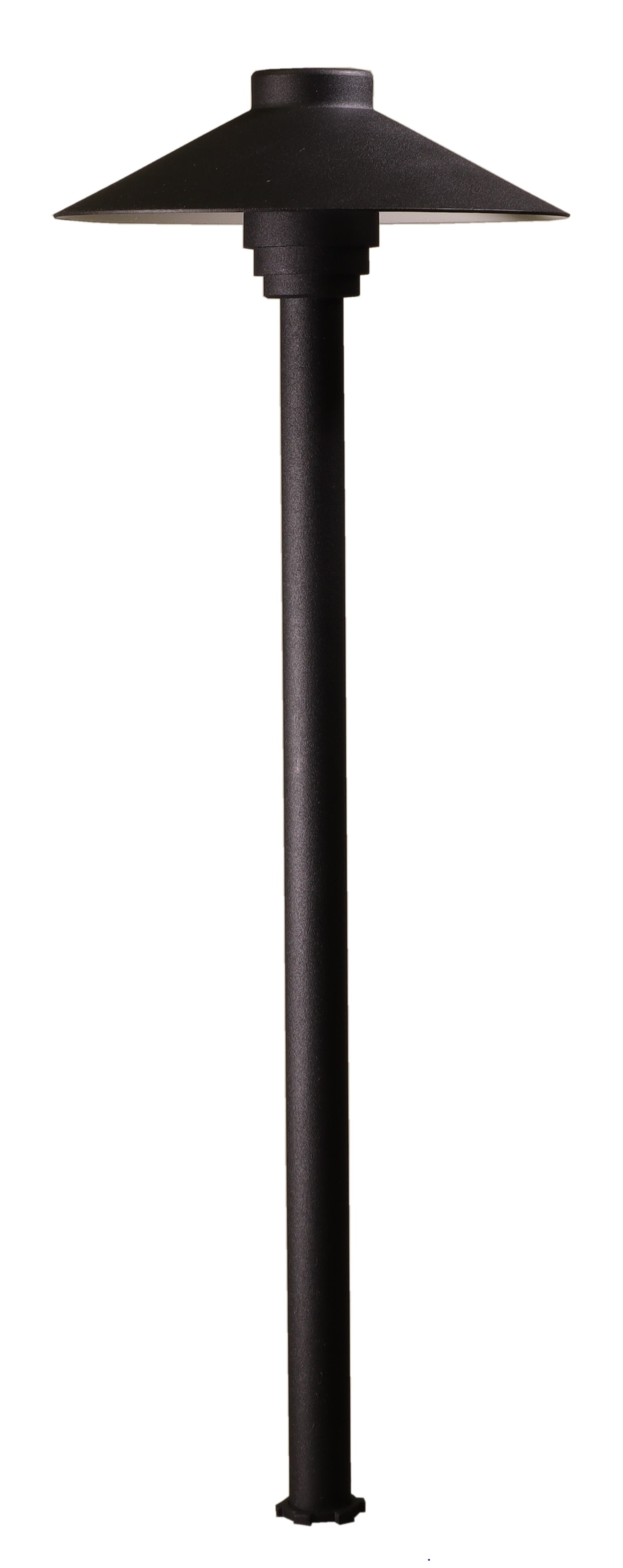 Best Pro Lighting 3W LED Cast Aluminum Low Voltage Mushroom Light in Black