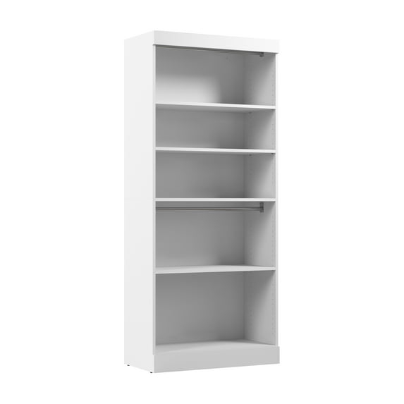 Bestar Pur 36W Closet Organizer in white