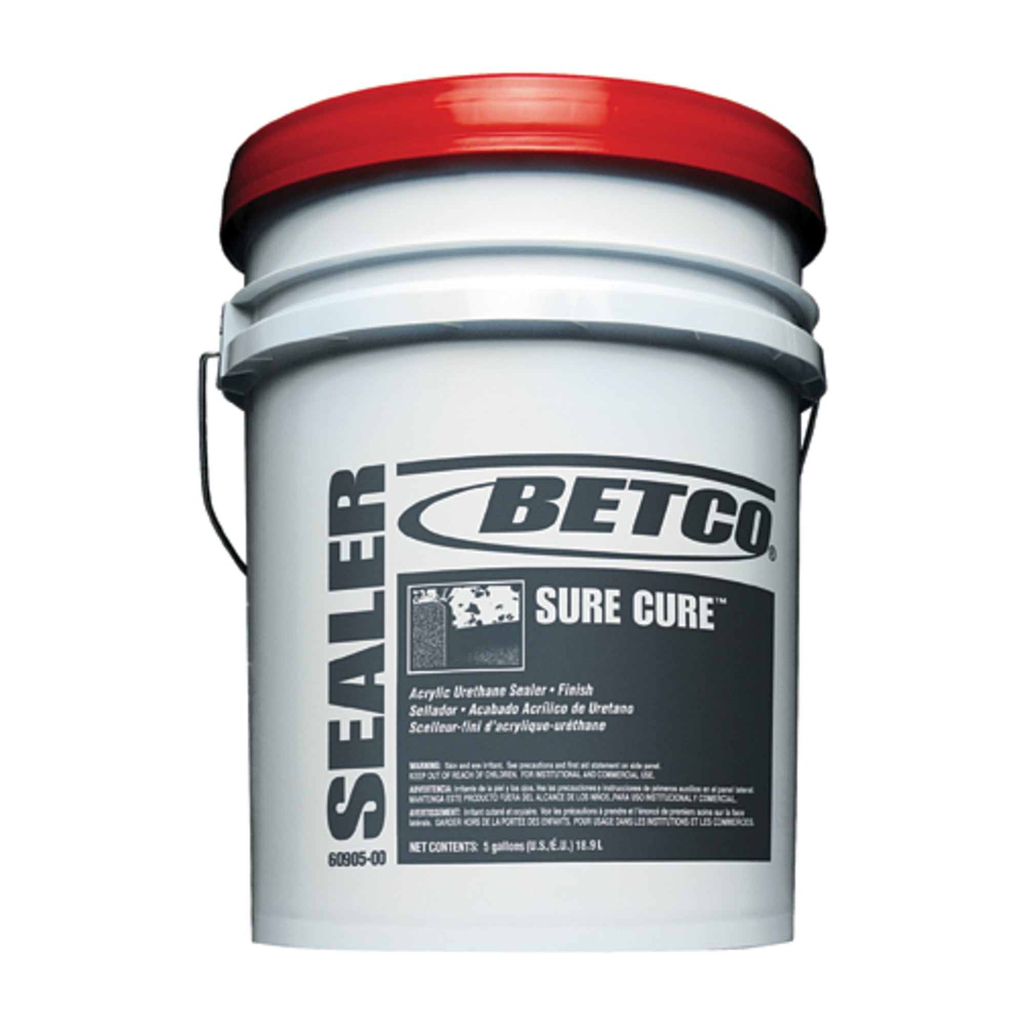 Betco® Sure Cure Urethane Fortified Sealer/Finish, 5 gal Bag-in-Box 609B500