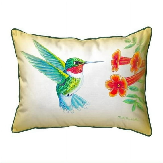 Betsy Drake Interiors Indoor/Outdoor Throw Pillow