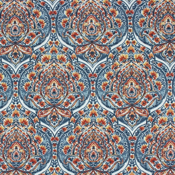 Better Homes & Gardens 100% Cotton Damask Blue, 2 Yard Precut Fabric