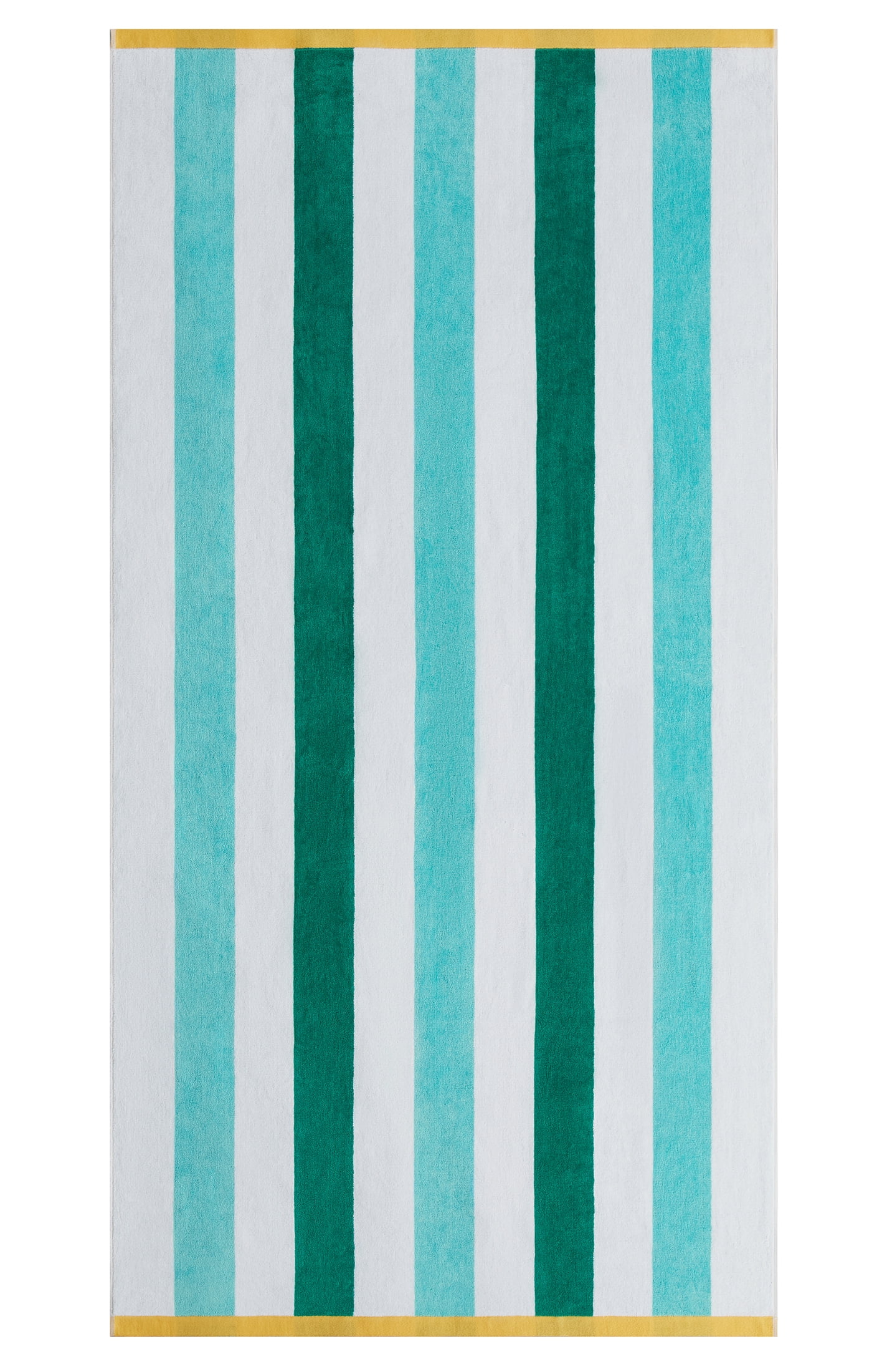 Better Homes & Gardens Cabana Stripe Oversized Beach Towel, 72" x 38", Green