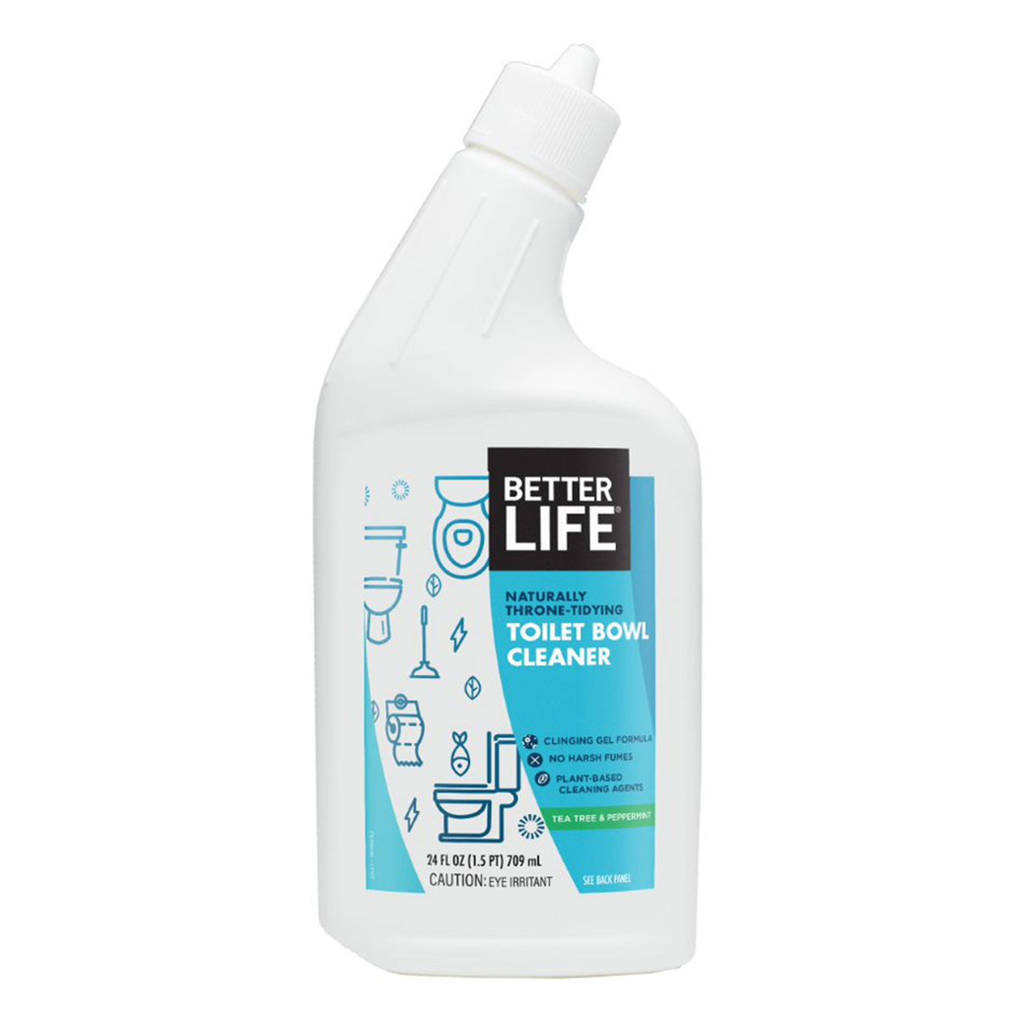 Better Life Natural Toilet Bowl Cleaner, Tea Tree and Peppermint, 24 Ounces