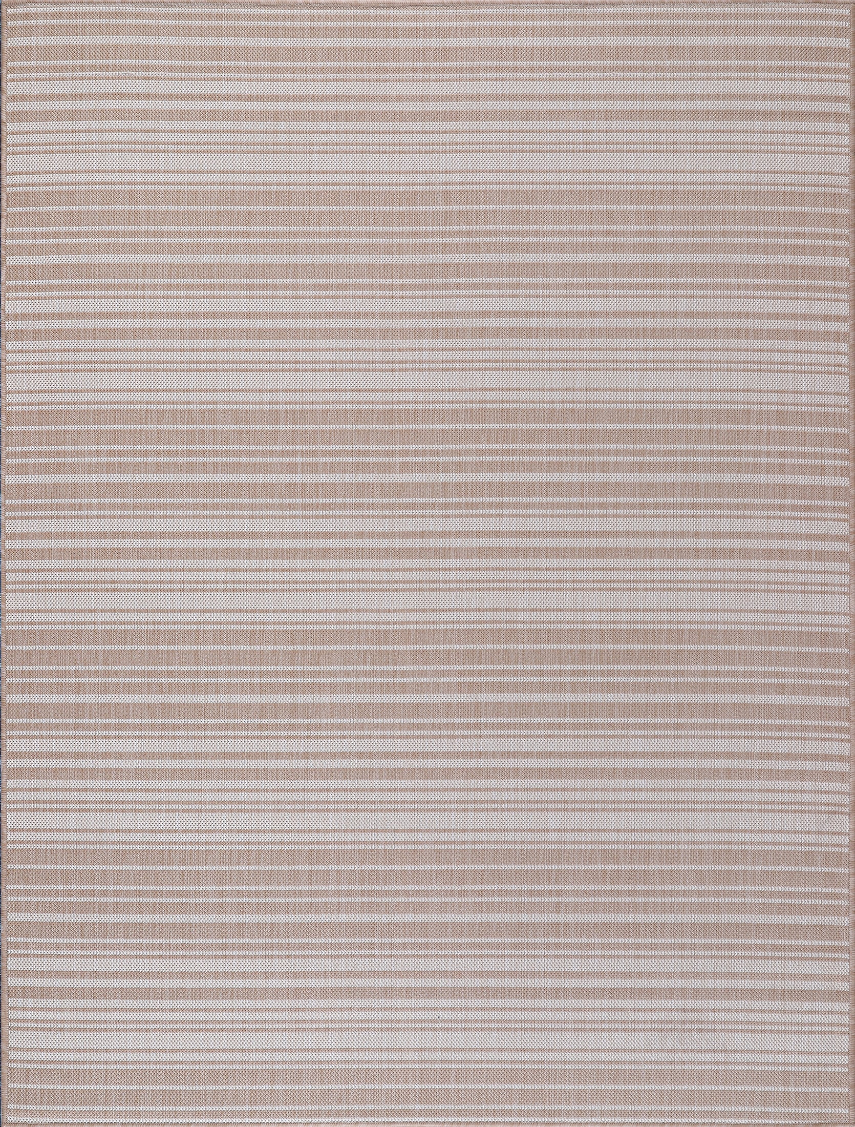 Beverly Rug Outdoor Rugs 5' x 7' Patio, Porch, Garden Beige and White