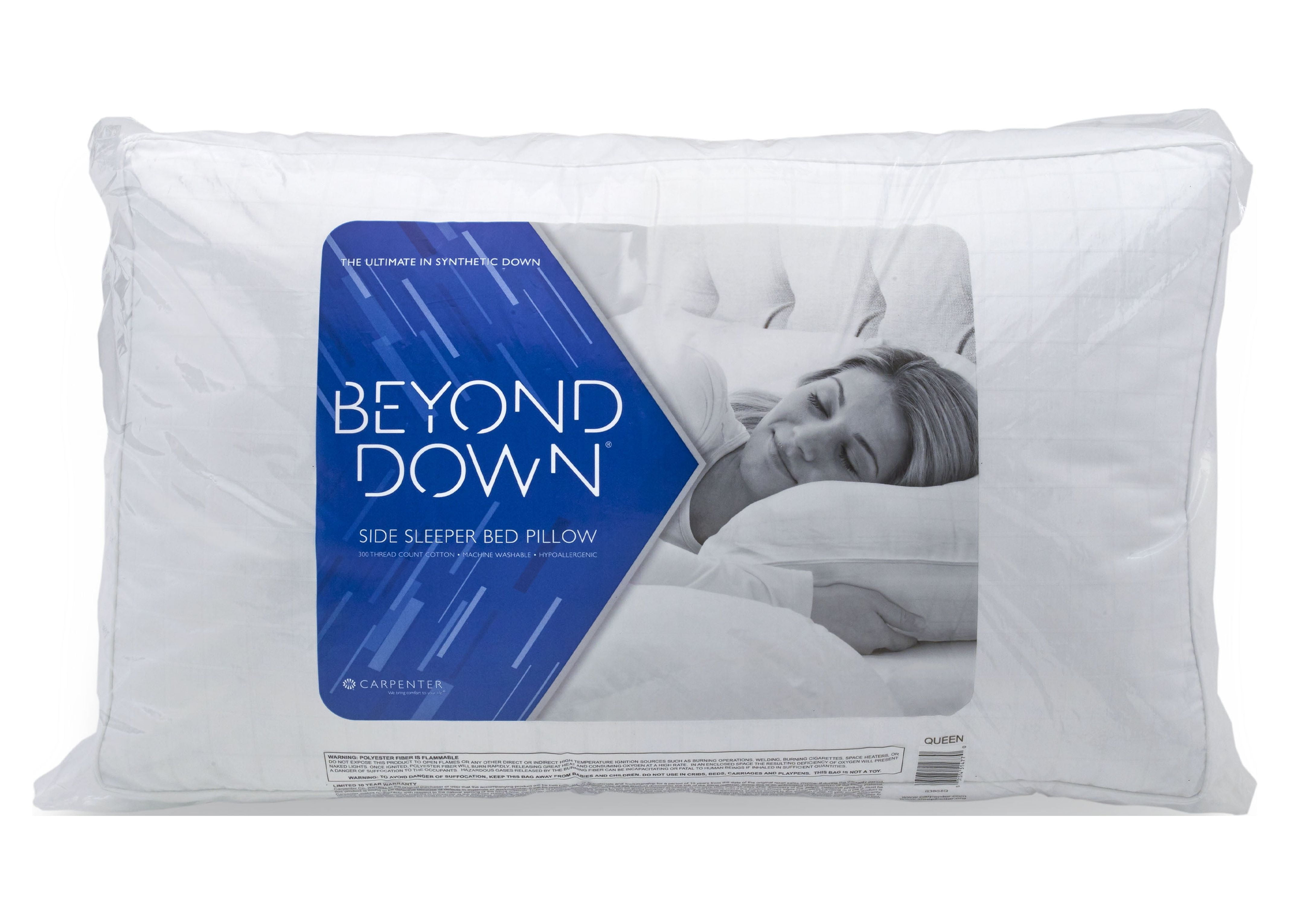Beyond Down® Gussetted Bed Pillow Side Sleeper, King