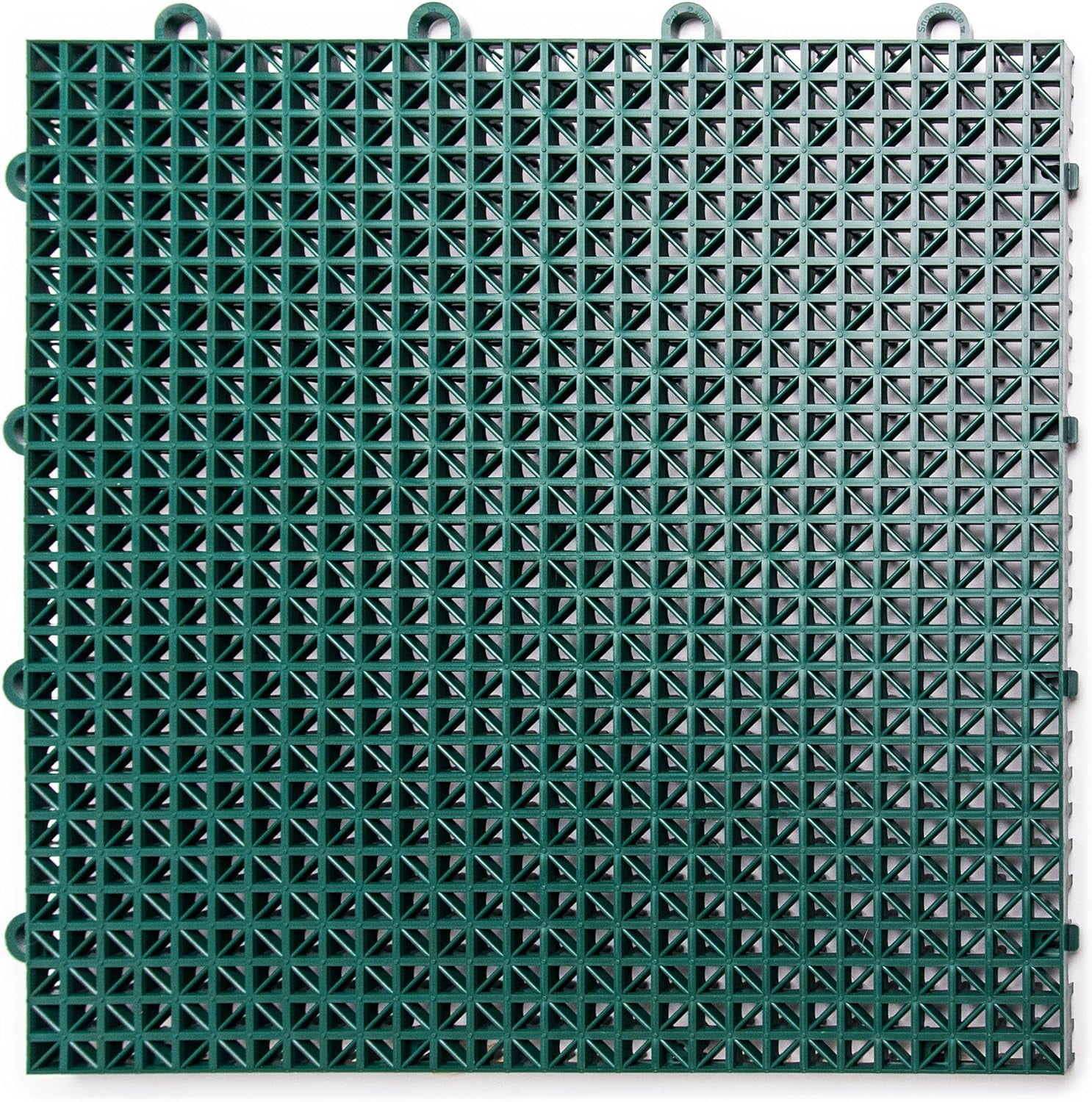 12" x 12" Plastic Interlocking Deck Tile (40-Pack)